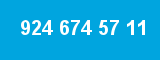 924 674 57 11 924 674 57 11